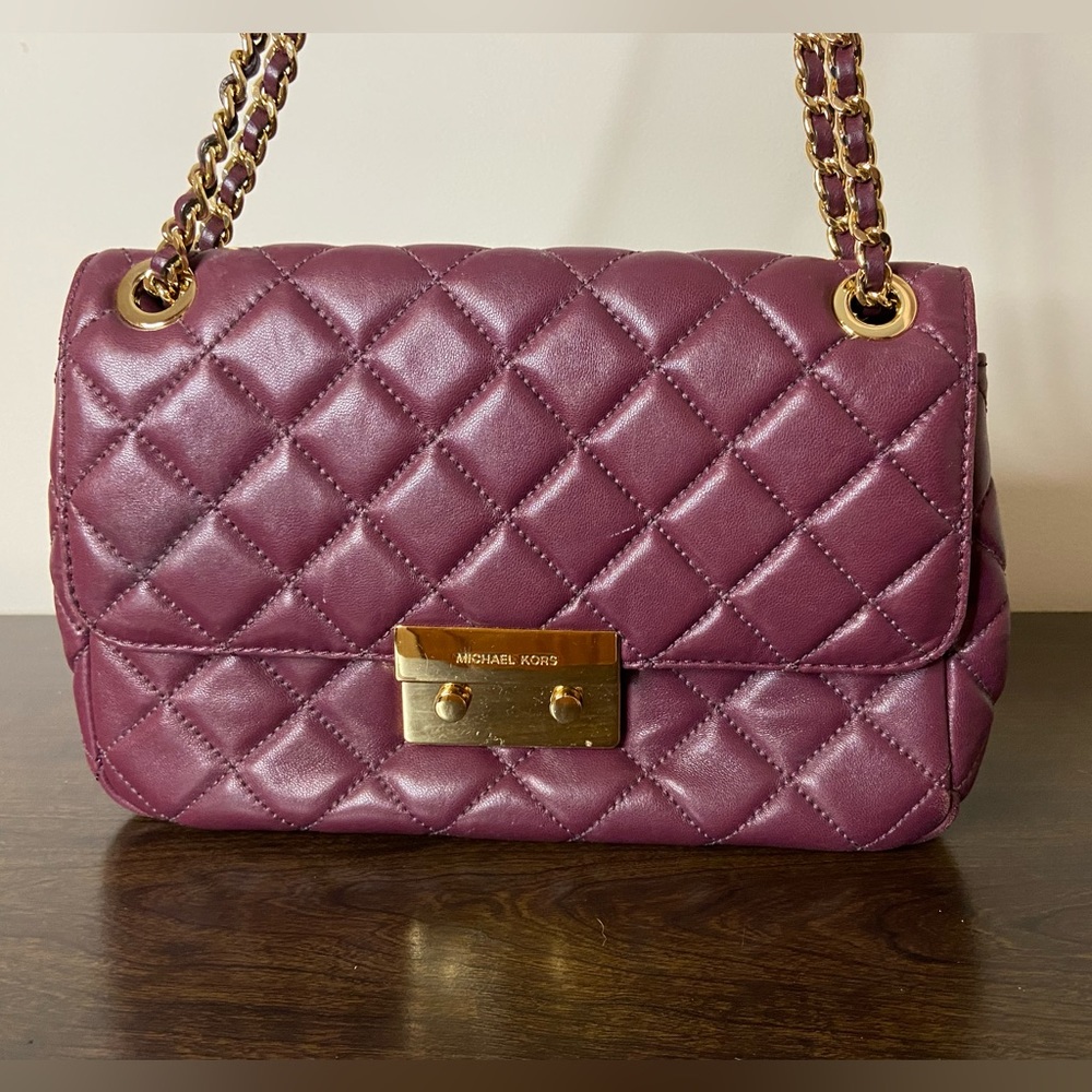 Michael Kors Quilted Leather Sloan Handbag